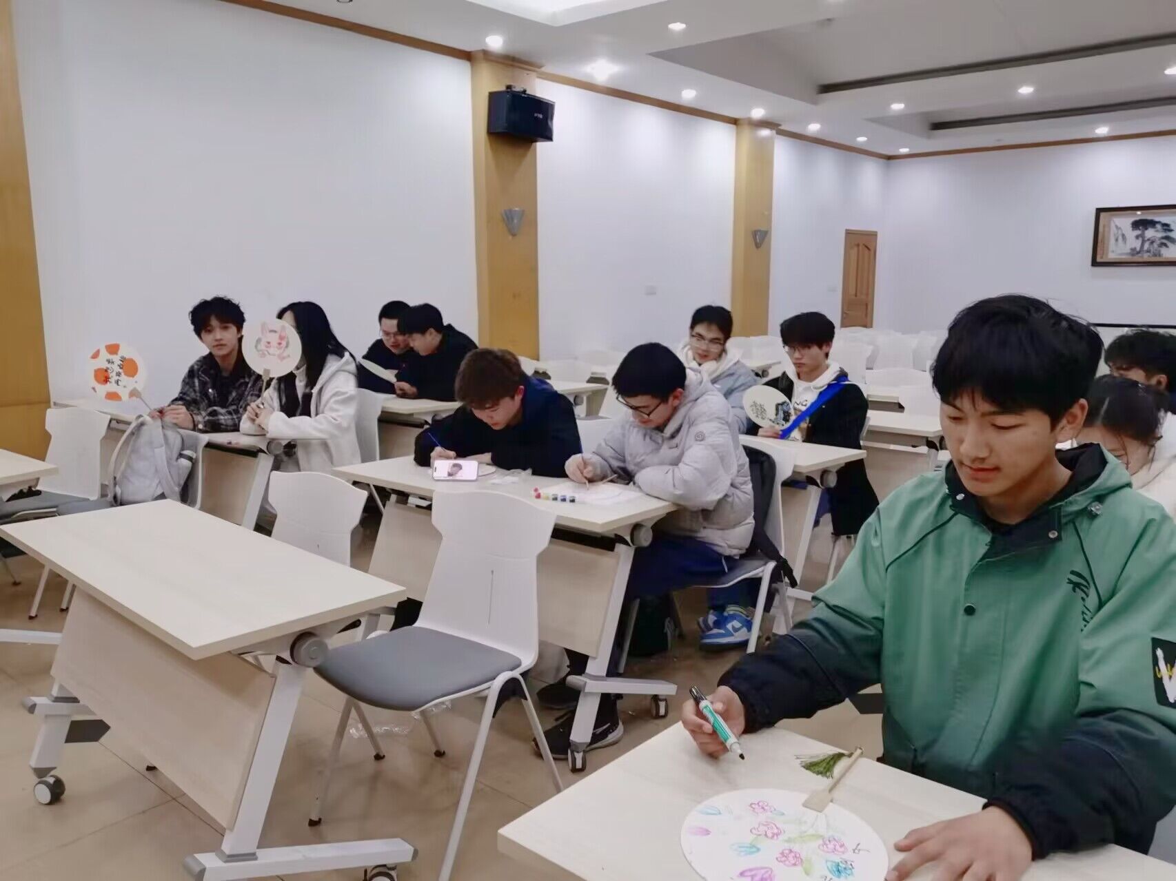 团扇活动照片